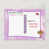 Postkarten vom Weihnachtsmann: Elf (Rückseite)