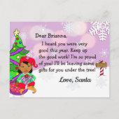 Postkarten vom Weihnachtsmann: Elf (Vorderseite)