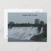Postkarten von Niagara Falls von der kanadischen S (Vorne/Hinten)