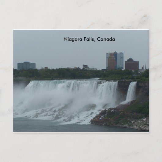 Postkarten von Niagara Falls von der kanadischen S (Vorderseite)