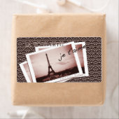 Postkarten von Paris Labels (Insitu)