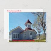 Postkarten von, Schulhaus in golconda Nevada. (Vorne/Hinten)