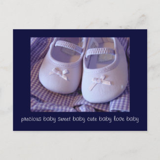 Postkarten Wertvoll Sweet Niedlich Baby Liebe Schu