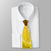 Postkarten-Zitronen Krawatte (Gebunden)