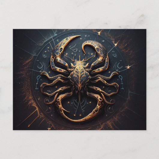 Postkarten Zodiac (Vorderseite)