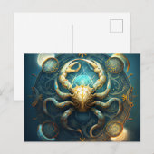 Postkarten Zodiac (Vorne/Hinten)