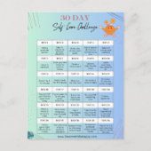 POSTKARTEN ZUR SELBSTVERSORGUNG (Vorderseite)