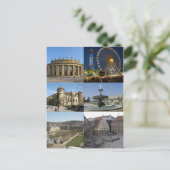 Postkartendenkmäler Stuttgart, Deutschland Postkarte (Stehend Vorderseite)