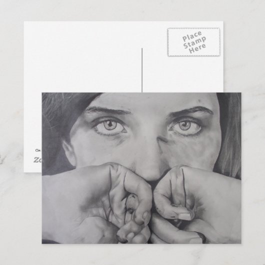 Postkartendesign - Moribund-Kind Postkarte (Vorne/Hinten)