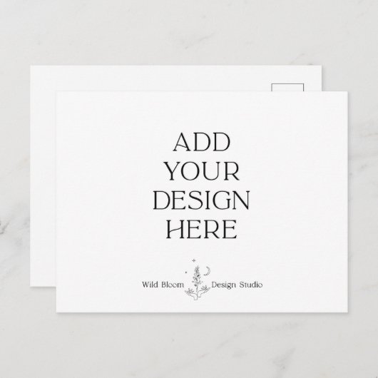 Postkartendruck | Eigenes Design hochladen Postkarte (Vorne/Hinten)