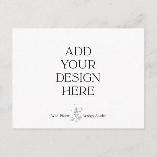 Postkartendruck | Eigenes Design hochladen Postkarte (Vorderseite)