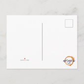 Postkarteneinladung "Happy Halloween" Einladungspostkarte (Rückseite)