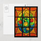 Postkartenfestes Glas-5 Postkarte (Vorne/Hinten)