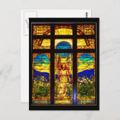 Postkartenfestes Glas - Tiffany 10 Postkarte (Vorne/Hinten)