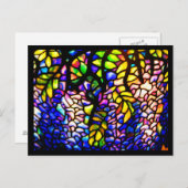 Postkartenfestes Glas - Tiffany 4 Postkarte (Vorne/Hinten)