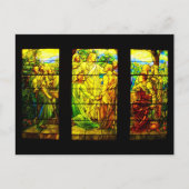 Postkartenfestes Glas - Tiffany 8 Postkarte (Vorderseite)