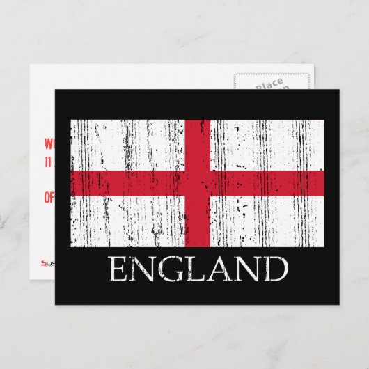 Postkartenflagge Postkarte (Vorne/Hinten)