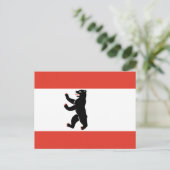 Postkartenflagge Postkarte (Stehend Vorderseite)