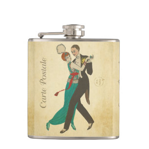 Postkartenflasche Flachmann