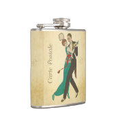 Postkartenflasche Flachmann (Rechts)