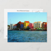 Postkartenhafen Willemstad Curacao Postkarte (Vorne/Hinten)