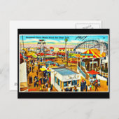 Postkartenkarneval/Vergnügung-7 Postkarte (Vorne/Hinten)