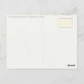 Postkartenkunst mit Frederic Remington Malerei Postkarte (Rückseite)