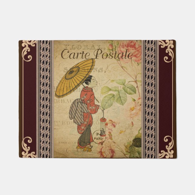 Postkartenmatte Fußmatte (Vorderseite)