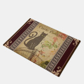 Postkartenmatte Fußmatte (Schrägansicht)