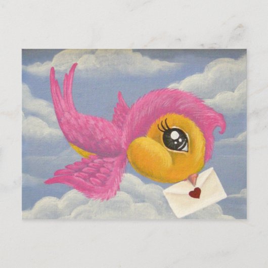 Postkartenmeldung der Liebe Postkarte (Vorderseite)