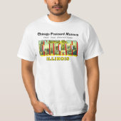 Postkartenmuseum Chicago T-Shirt (Vorderseite)