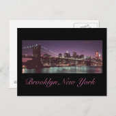 Postkartennadel, Brooklyn, New York Postkarte (Vorne/Hinten)