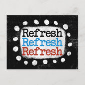 Postkartennummer aktualisieren postkarte (Vorderseite)