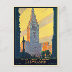 Postkartenplakatdruck für New York Central Lines Postkarte