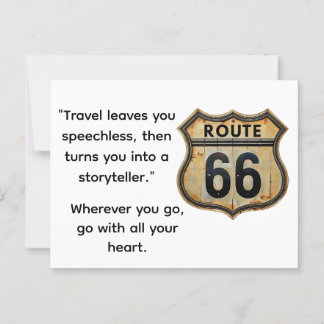Postkartenroute 66 postkarte