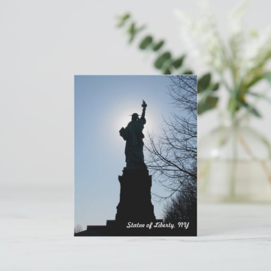 Postkartenstatue Postkarte (Stehend Vorderseite)