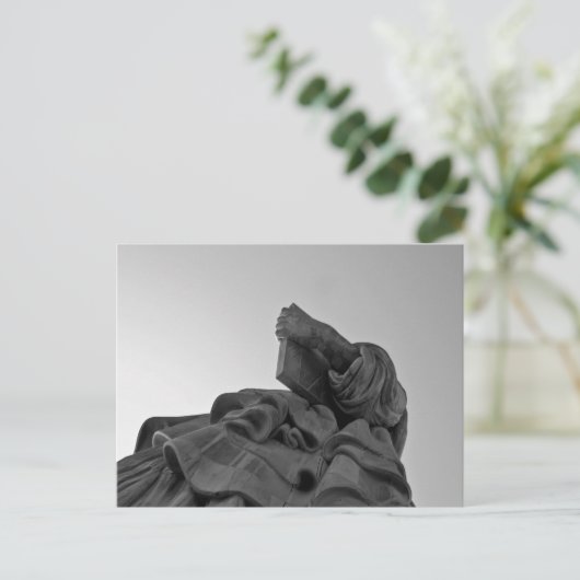 Postkartenstatue Postkarte (Stehend Vorderseite)