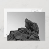 Postkartenstatue Postkarte (Vorne/Hinten)