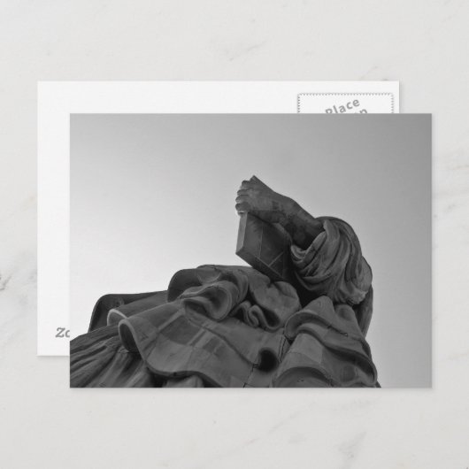 Postkartenstatue Postkarte (Vorne/Hinten)