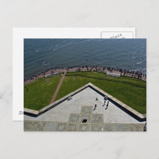 Postkartenstatue Postkarte (Vorne/Hinten)