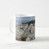 Postkartenstil San Francisco Kaffeetasse (Vorderseite Links)
