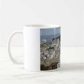 Postkartenstil San Francisco Kaffeetasse (Links)