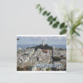 Postkartenstil San Francisco Postkarte (Stehend Vorderseite)