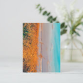 Postkartenstrand Postkarte (Stehend Vorderseite)