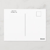 Postkartenstrand Postkarte (Rückseite)