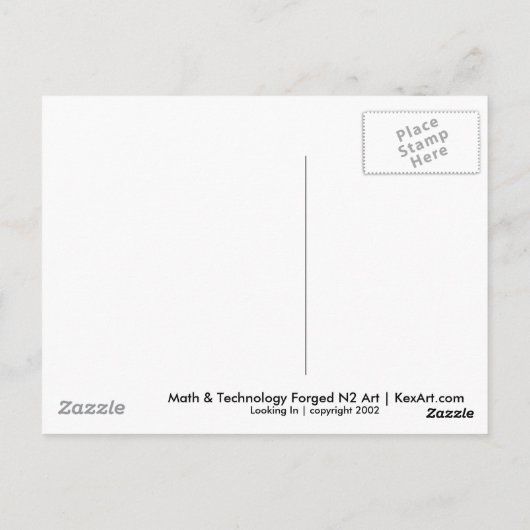 Postkartensuche Postkarte (Rückseite)