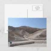 Postkartental der Könige, Luxor Ägypten Postkarte (Vorne/Hinten)