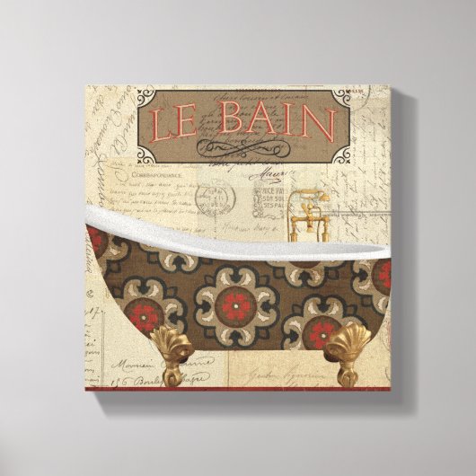 Postkartentaste Leinwanddruck (Vorderseite)