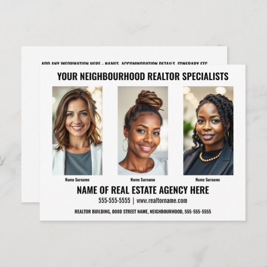 Postkartenvorlage 5 Foto DIY-Händler Postkarte (Vorne/Hinten)