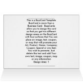 Postkartenvorlage Das MUSEUM Zazzle-Geschenk (Innenansicht Horizontal (Oben))